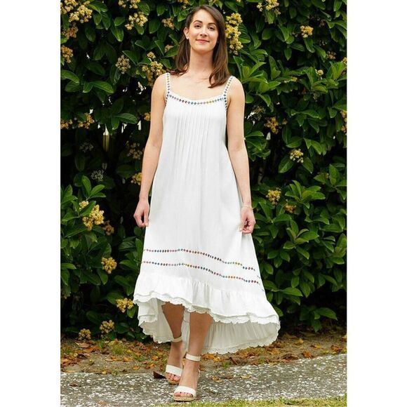 Matilda Jane Brilliant Daydream Adante Dress White Beach Size Large - Picture 3 of 9